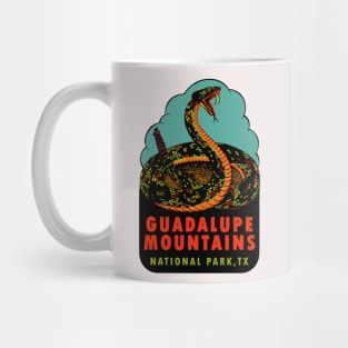 Guadalupe Mountains National Park Texas Vintage Mug